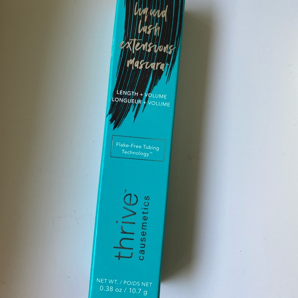 Thrive Causmetics Brown Black Tubing Mascara NEW